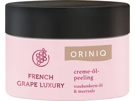 ORINIQ Creme Oel Peeling French Grape Luxury