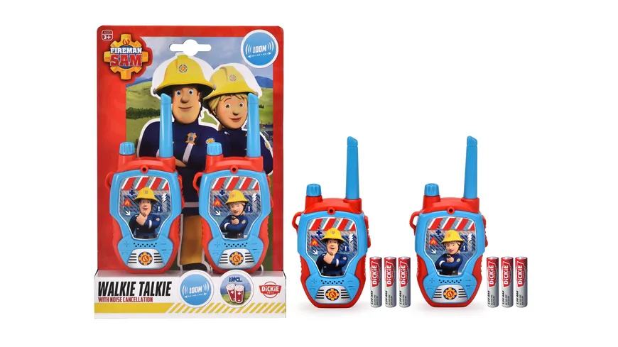 Dickie Toys - Feuerwehrmann Sam Walkie Talkie 2021