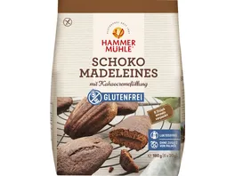 HAMMERMUeHLE Schoko Madeleines Kakaocremefuellung
