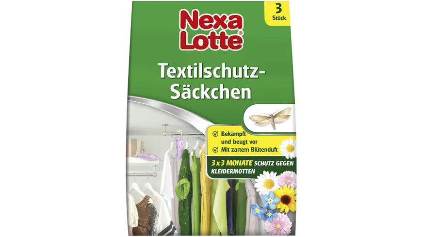 Nexa Lotte Säckchen Textilschutz