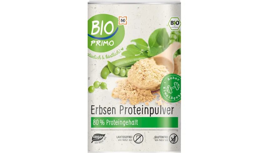 BIO PRIMO Erbsen Proteinpulver