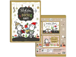 sheepworld Adventskalender Schoen dass es Dich gibt