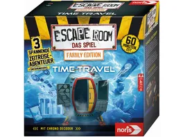 Noris Spiele Escape Room Das Spiel Time Travel Family Edition