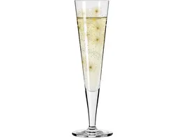 RITZENHOFF Goldnacht Champagnerglas 4 von Lenka Kuehnertova