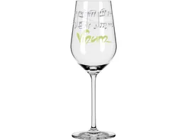 RITZENHOFF Herzkristall Weissweinglas 3 von Annett Wurm