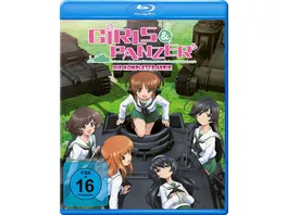 Girls Panzer Die komplette Serie Volume 1 3 OVA 4 BRs