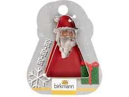 RBV BIRKMANN Ausstechform Weihnachtsmann geom 6 3cm