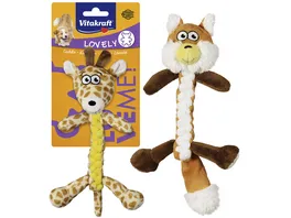 Vitakraft Hundespielzeug Fuchs Giraffe