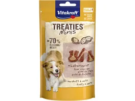 Vitakraft Hundesnack Treaties Minis Leberwurst