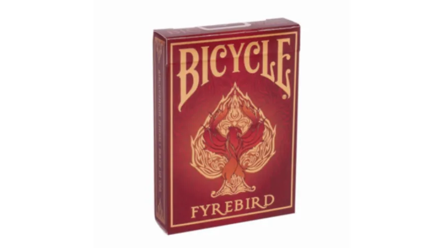 Bicycle 22580002 Fyrebird Kartenspiel Rot, 