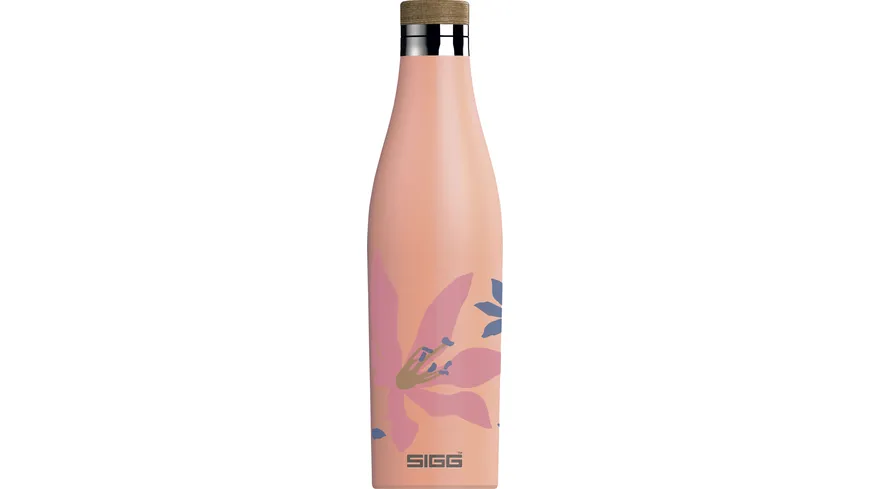 SIGG Trinkflasche Thermo Edelstahl Meridian Flowers 0,5l