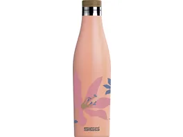 SIGG Trinkflasche Thermo Edelstahl Meridian Flowers 0 5l
