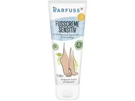 BARFUSS Fusscreme sensitiv Bio Arganoel Capuacu Butter