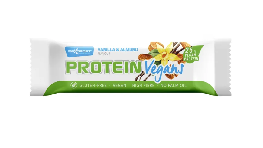Maxsport Protein Bar Vegan Vanille und Mandel