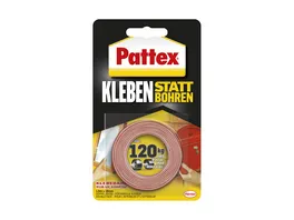 Pattex Kleben statt Bohren Klebeband 19mm x 1 5m