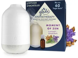 glade Raumduft Aromatherapy Essential Oils Duft Diffuser Starter Moment of Zen