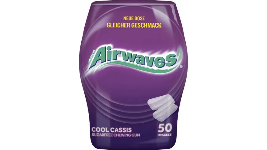 AIRWAVES® Cool Cassis Kaugummi zuckerfrei