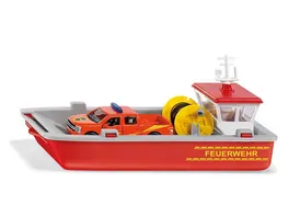 SIKU 2117 Super Feuerwehr Arbeitsboot
