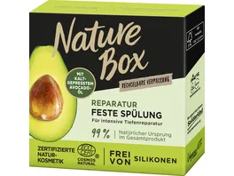 NATURE BOX Feste Spuelung Reparatur mit Avocado Oel
