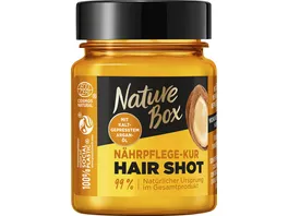 NATURE BOX Naehrpflege Kur Hair Shot mit kaltgepresstem Argan Oel 60ml