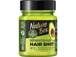 Nature Box Reparatur Kur Hair Shot mit Avocado Oel