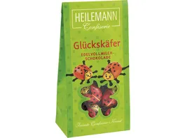 Heilemann Edelvollmilch Schokolade Glueckskaefer