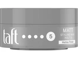 TAFT Matt Styling Wax 75ml Halt 5 Glanz 2