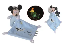 Simba Disney Mickey GID Schmusetuch Starry Night Mickey und Schmusetuch mit GID Aufdruck