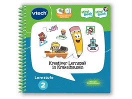 VTech MagiBook Lernstufe 2 Kreativer Lernspass in Krakelhausen