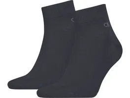 Calvin Klein Herren Kurzsocken Quarter 2er Pack