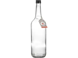 Ritzenhoff Breker Glasflasche mit Schraubverschluss Emma 1l