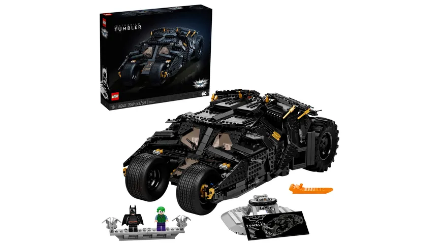 LEGO DC 76240 Batman Batmobile Tumbler Modellauto Set für