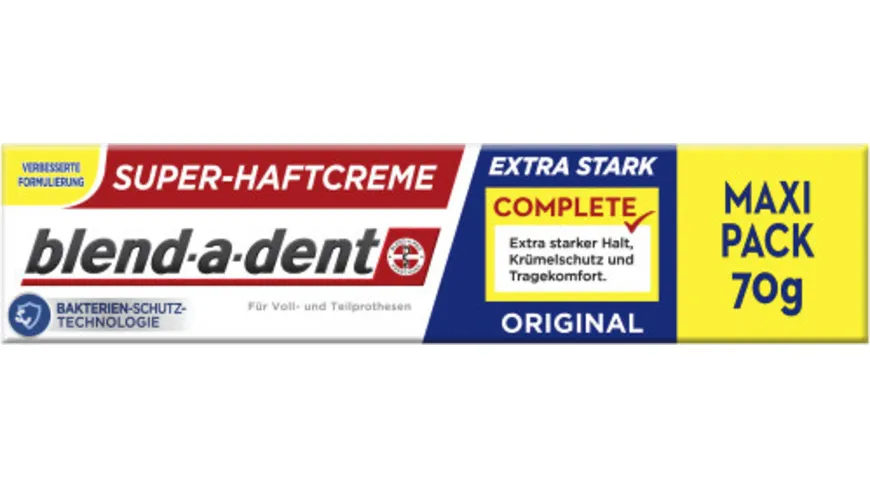 Blend-A-Dent Haftcreme Super Complete extra stark 70g