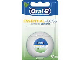 Oral B Zahnseide Essential Floss mint gewachst 50m