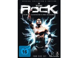 WWE THE ROCK THE MOST ELECTRIFYING MAN IN SPORTS ENTERTAINMENT Special Edition 4 DVDs