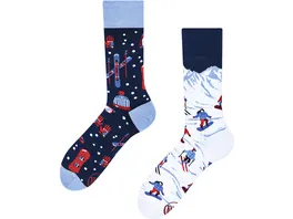 MANY MORNINGS Unisex Socken Alpine Ski