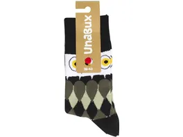 Unabux Unisex Socken Feather Dress