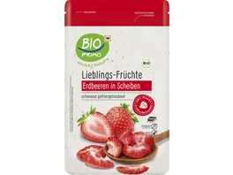 BIO PRIMO Bio Getrocknete Erdbeere Scheiben