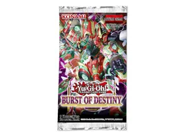 Yu Gi Oh Sammelkartenspiel Burst of Destiny Booster Pack