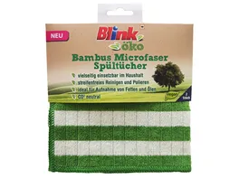 Blink Oeko Bambus Microfaser Spueltuecher
