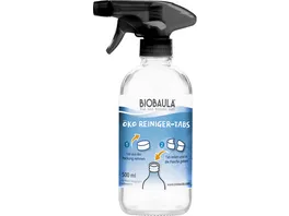 Biobaula Glasflasche 500ml mit Spruehkopf
