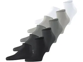 ESPRIT Herren Sneaker Socken Solid Mix 5er Pack