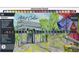 EBERHARD FABER Artist Color Oelpastellkreide Kartonetui mit 50 Kreiden