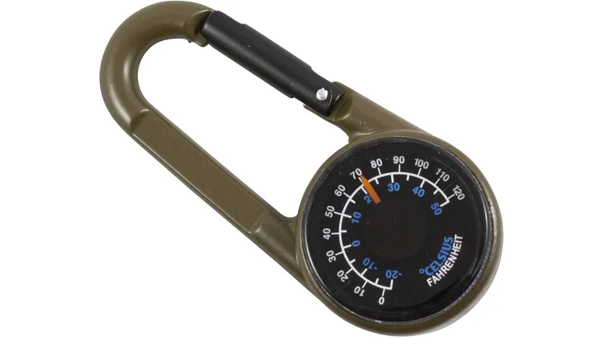 munkees Karabiner Thermometer Kompass