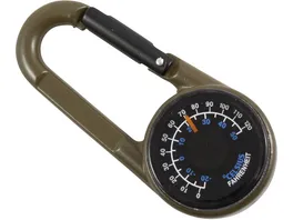 munkees Karabiner Thermometer Kompass