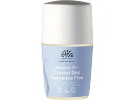 URTEKRAM Deo Roll On Crystal Sensitive Skin Fragrance Free