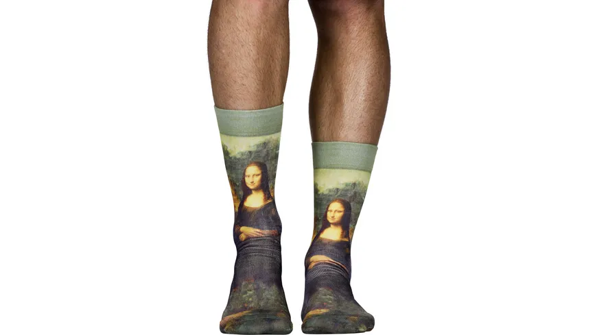 wigglesteps Herren Socken Mona Lisa