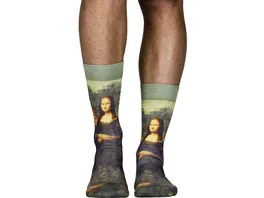 wigglesteps Herren Socken Mona Lisa