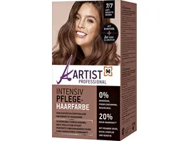 ARTIST Professional Intensiv Pflege Haarfarbe Soft Noisette Brown 7 7