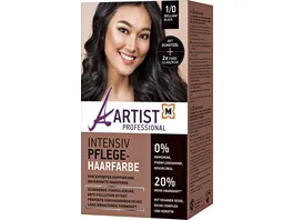 ARTIST Professional Intensiv Pflege Haarfarbe Brillant Black 1 0